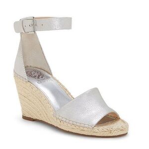 Women's Silver Wedge Sandals
